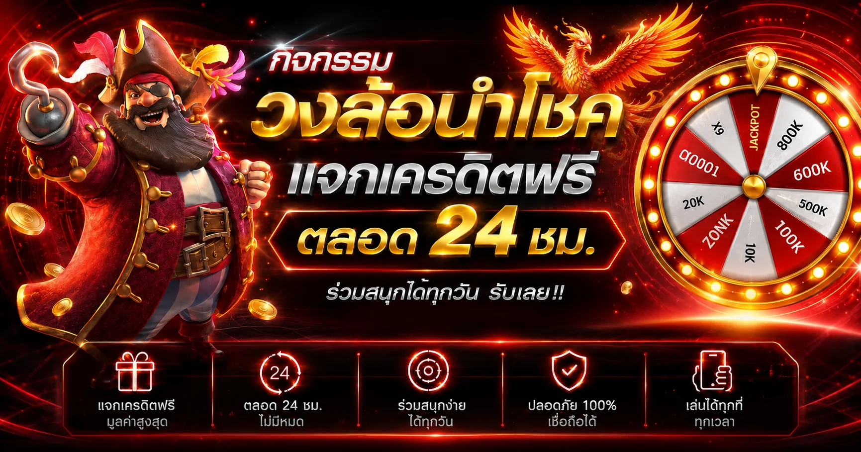 สไลด์กิจกรรมวงล้อนำโชค SEXYBAR789